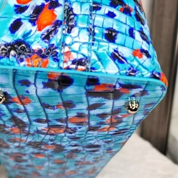 NWT BRAHMIN 2 PCS SET DESIGNER COLLECTABLE SATCHEL / SHOULDER BAG WALLET - Picture 13 of 14